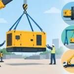 Best Lifting Methods for Generators on Site