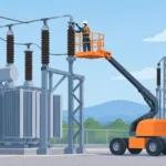 Substation Maintenance Lift Example Explained